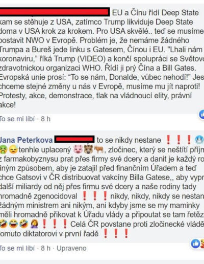 Jana Peterková a HATE na vládu 7